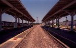 View northbound from Seaboard Station after the main track had been pulled up and filled in